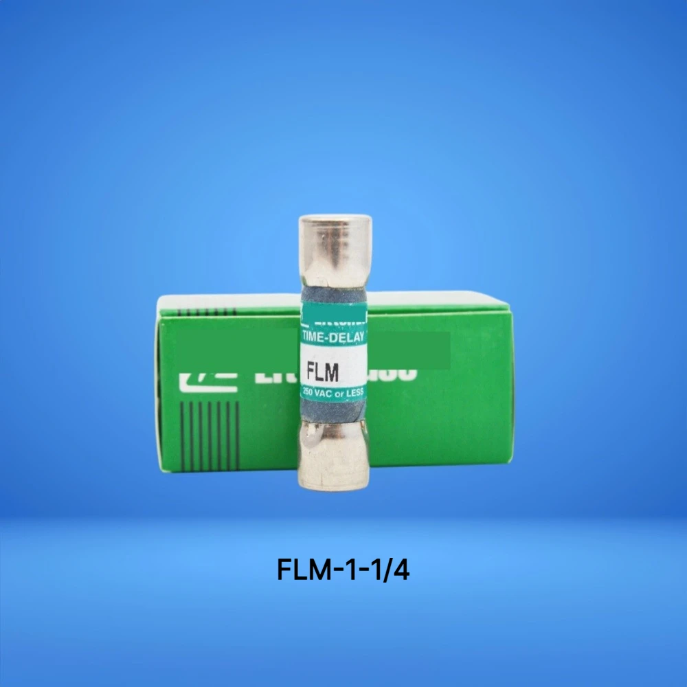 FLM-1-1/4 Fuse, 1.25A 250VAC Time Delay Cartridge Fuse, 【10-Pack】 OEM