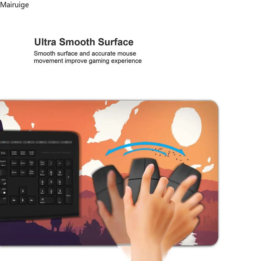 Witches Large Mouse Pad HD Extended Table Pad Wilderness Hunting Minimalist Game Accessories Keyboard Pad