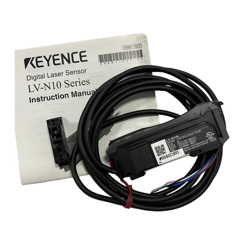 KEYENCE LV-N11N LV-N12N LV-N11P LV-N12CN Laser Sensor Amplifier Cable Main Device NPN Used for Transplanting Trigger in Stock