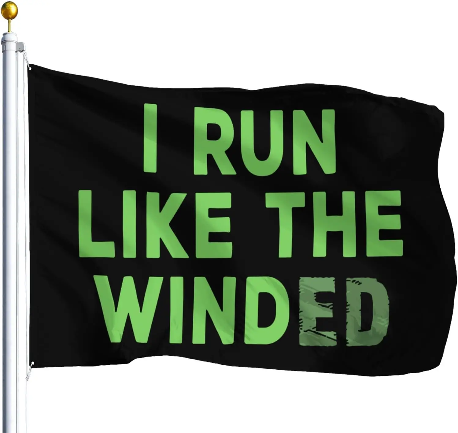 Flagicts 100% Polyester I Run Like The Winded Flag