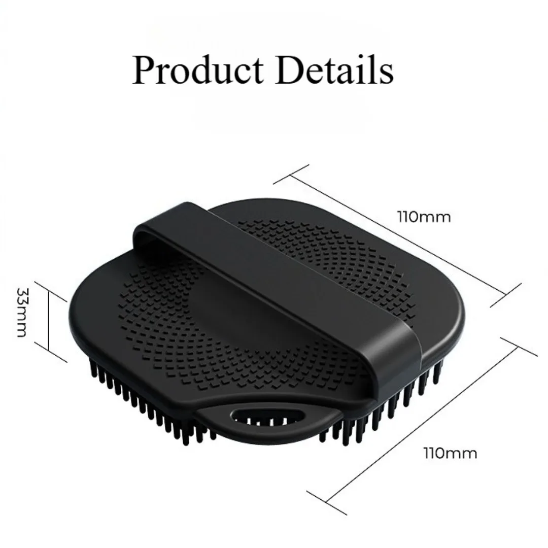 실리콘 바디 스크러버 브러시 부드러운 피부 마사지 바디 워시 진흙 제거 목욕 샤워 스크러빙 브러시 엑스 폴리 에이 팅 스크럽 목욕 용품