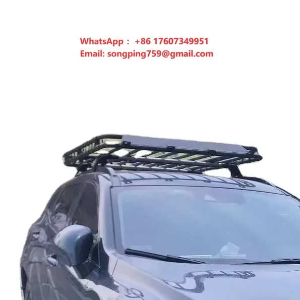 Ruozhou 4X4 UNIVERSAL BLACK ROOF RACK LUGGAGE RACK STEEL ROOF RACK for VW Amarok