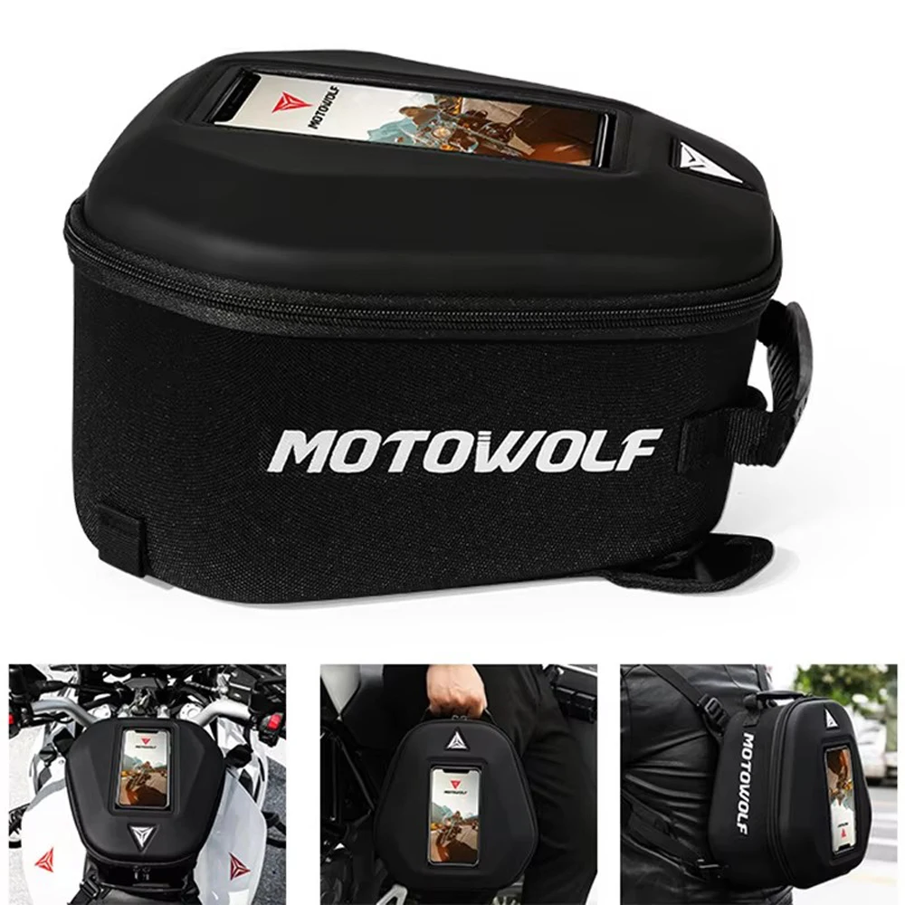 

Motorbike Storage Bags Motorcycles Accessories Travel Waterproofing Backpack Multifunctional Luggage Motorcycle Fuel Tank Bag