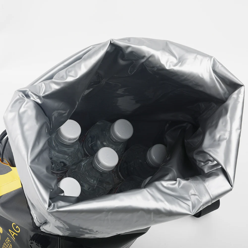 حقيبة ظهر معزولة في الهواء الطلق ، مقاومة للماء ، قابلة للطي ، فصل جاف ورطب ، مناسبة لركوب الزوارق ، الرحلات ، ركوب الزوارق ، دراجة ، 20 لتر #5