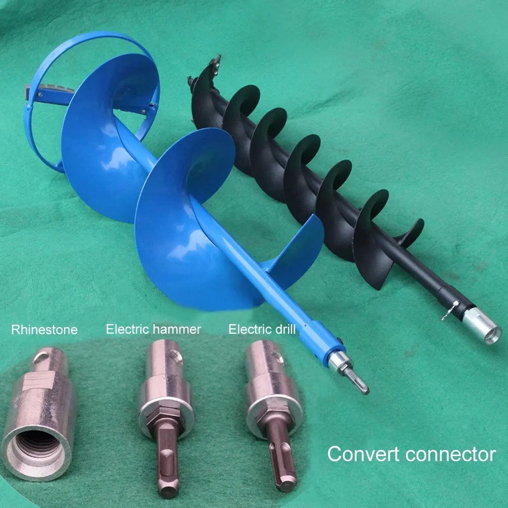 Сверло для земляного шнека, сверло SDS, квадратное шнековое сверло, адаптер для земляного сверла, оправка SDS для электрического молотка