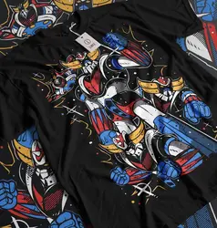 Goldorak men T shirt anime UFO robot Grendizer actarus tee shirt