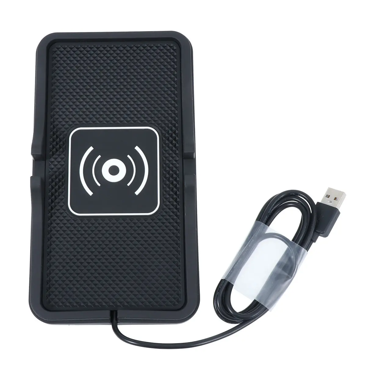Wireless Charger Charging Pad Silicone Anti-Slip Car Mount Phone Holder Stand for Fast Charging Hands-Free Navigation Safe view 5