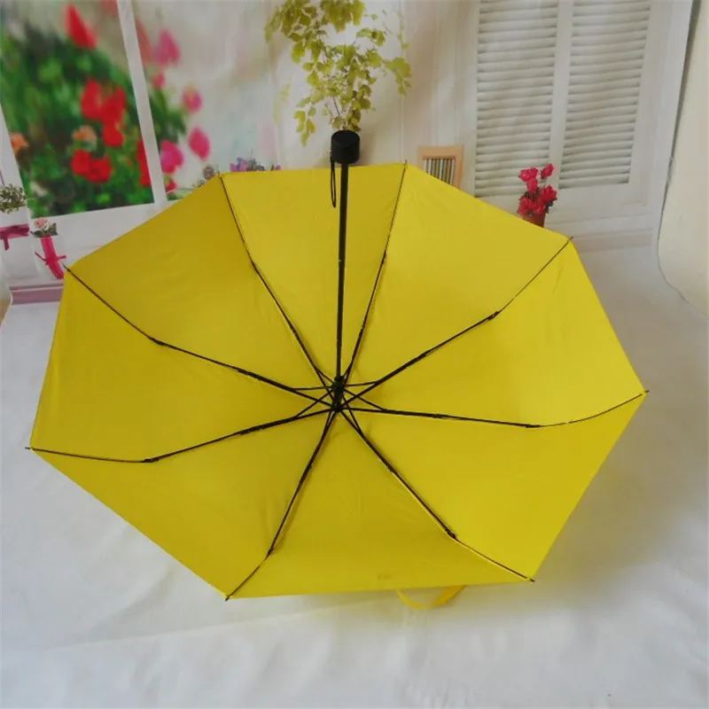 Travel Umbrella Foldable Yellow Umbrella How I Met Your Mother Women Folding Umbrellas Lightweight Sun Rain Rain Gear