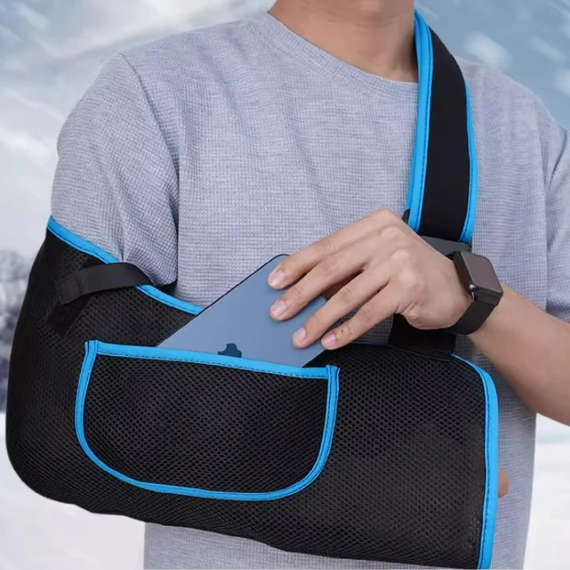 New Portable Breathable Arm Sling Universal Support Shoulder Strap Brace Immobilizer Wrist Arm Joint Dislocation Fixed Protecter