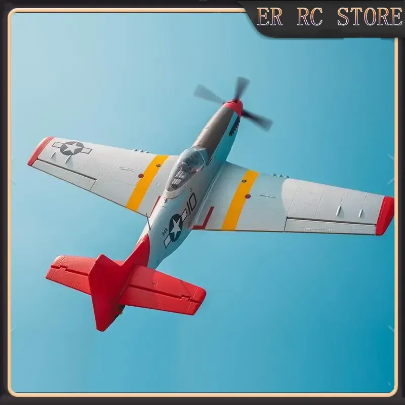 Flechas p51 "mustang" avião elétrico rc 850 mm envergadura simulação modelo da segunda guerra mundial aeronave de controle remoto para iniciantes
