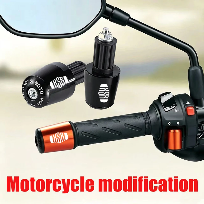 Motorcycle Accessories Handlebar Grips Ends Handle Bar Cap End Plug For YAMAHA XSR 125 155 700 900 XSR125 XSR155 XSR700 XSR900