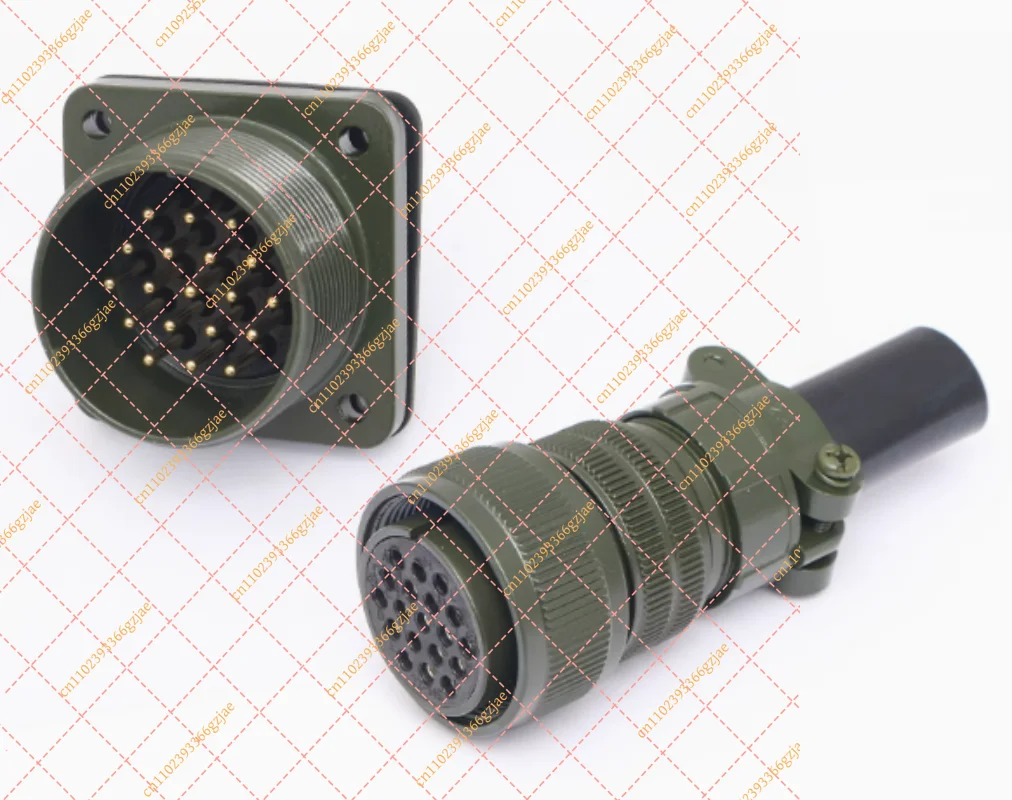 5015 Military Standard Waterproof Aviation Plug 19-Core MS3106A22-14S MS3102A22-14P Connector