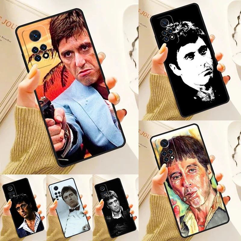 Al Pacino Scarface Bumper Case For Samsung Galaxy S24 Plus S23 S20 S21FE Lite S22 Ultra Note 20 S8 S9 S10 Phone Coque