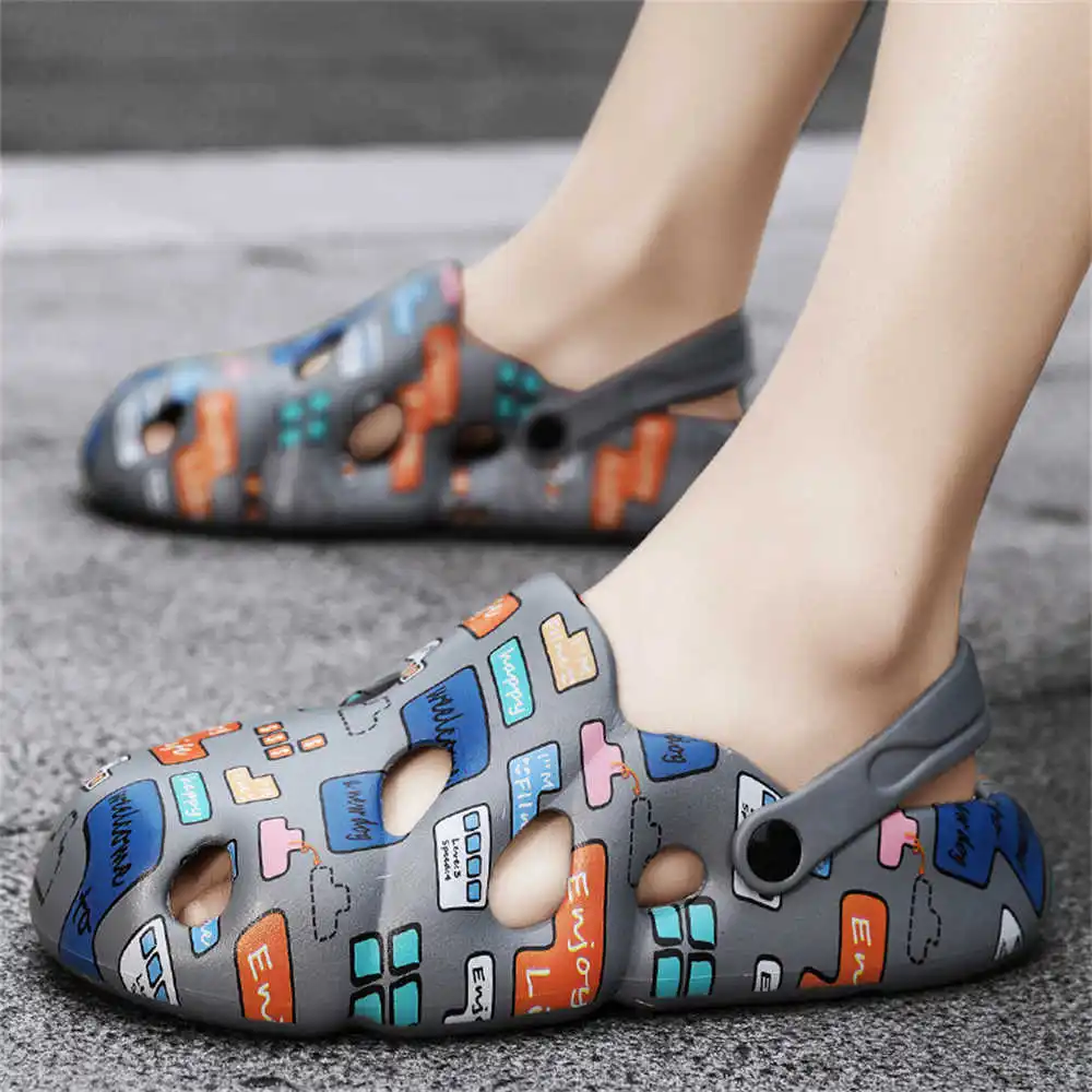 Afbeelding 5: Nummer 45 Hawaiiaanse zwemmen grappige pantoffel herenschoenen sandaal heren merk sneakers sport brede voet cosplay atletische tenisky loafers