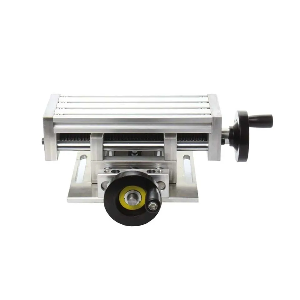 

Drill Milling Machine Cross Sliding Table Dovetail Carriage Micro Vise 20X8CM