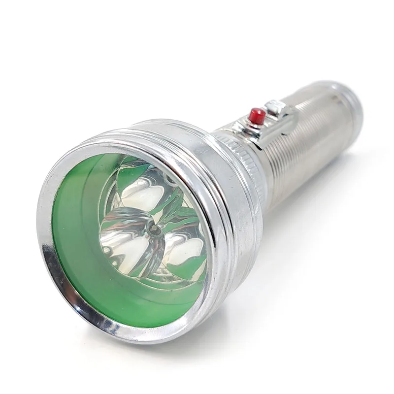 E10 Socket Hand Electric Torch Nostalgia Flashlight for The Elderly Low Light Level Home Collection