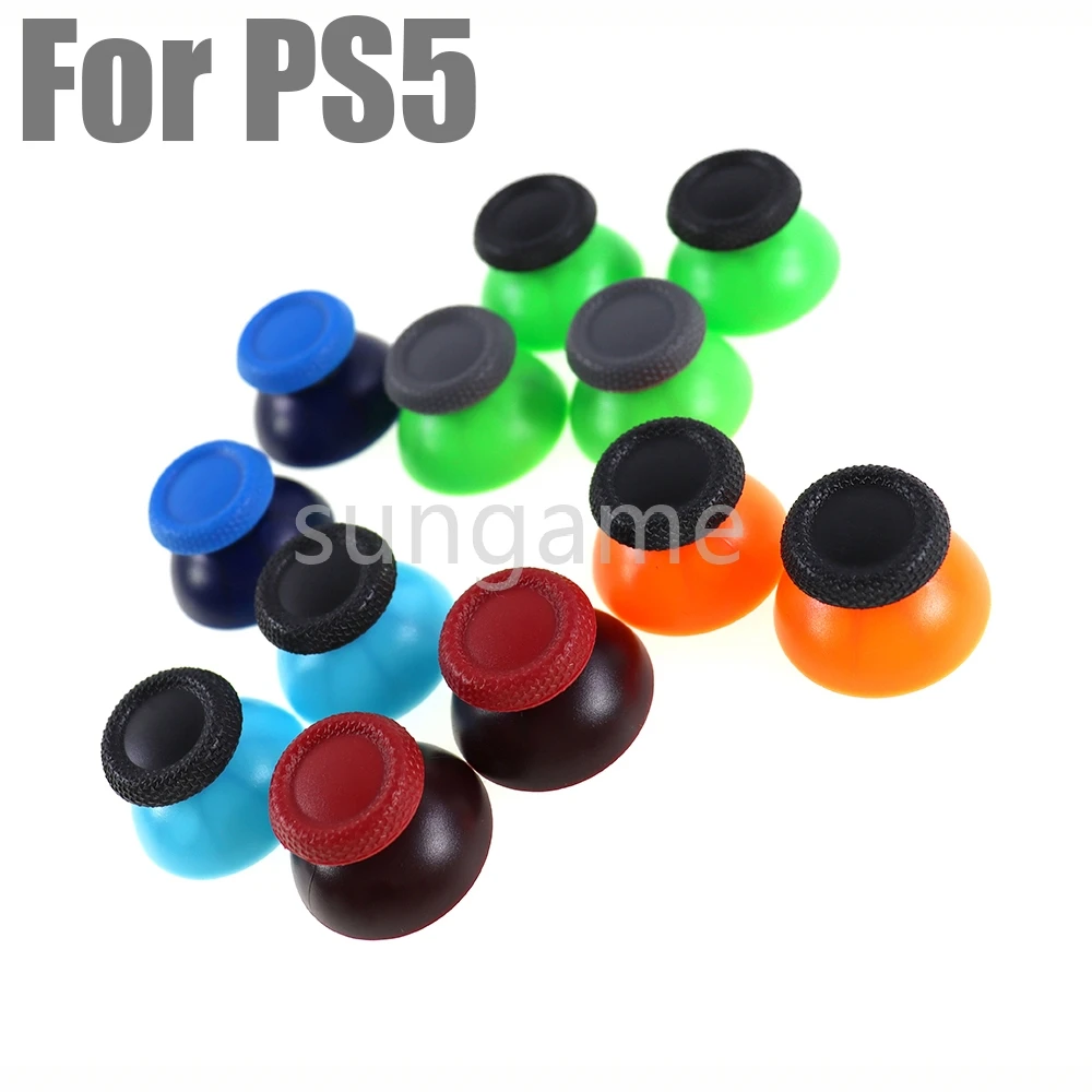

100 шт. аналоговых накладок на джойстики (грибовидные колпачки) для контроллеров PS5, сменные