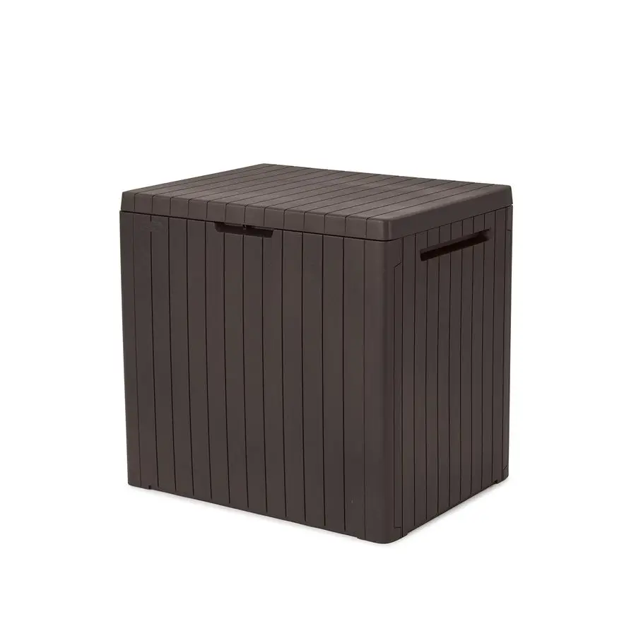 

Уличный пластиковый ящик для хранения City Outdoor, садовая мебель, 57.8 x 44 x 54.8 см, коричневый