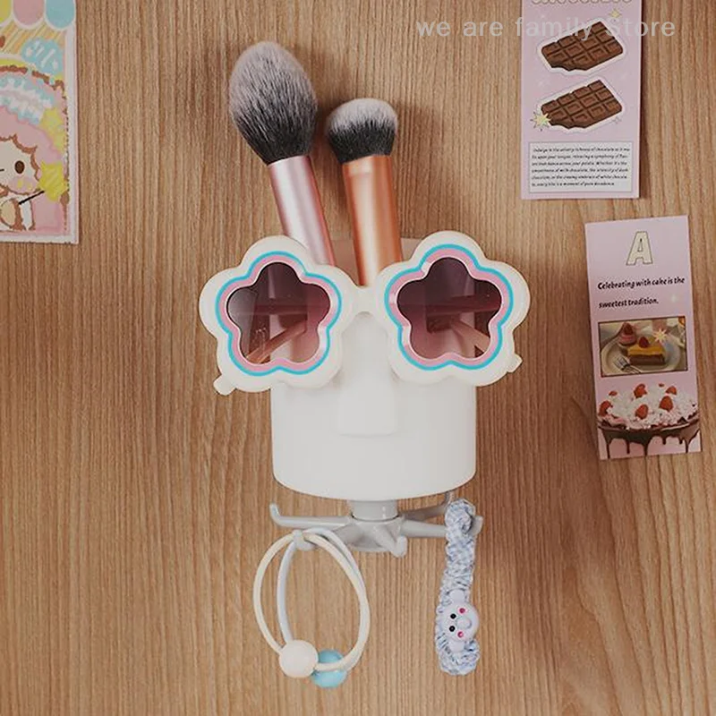 Multifunctional Glasses Storage Rack Creative Glasses Holder Sunglasses Stand Funny Facial Design Six Claw Storage Rack