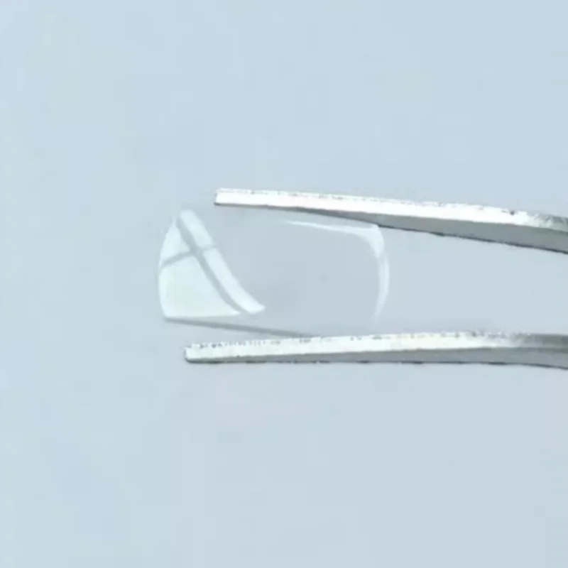 10mmx5mm Bubble Magnifer Rectangular Glass Lens Replacement for Date Window Watch Crystal YZC3217