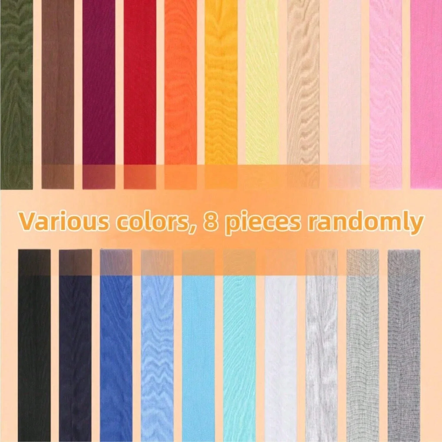 

8Pcs Random Color Stretchy Headbands For Women Non Slip Soft Hair Bands For Workout Yoga Running