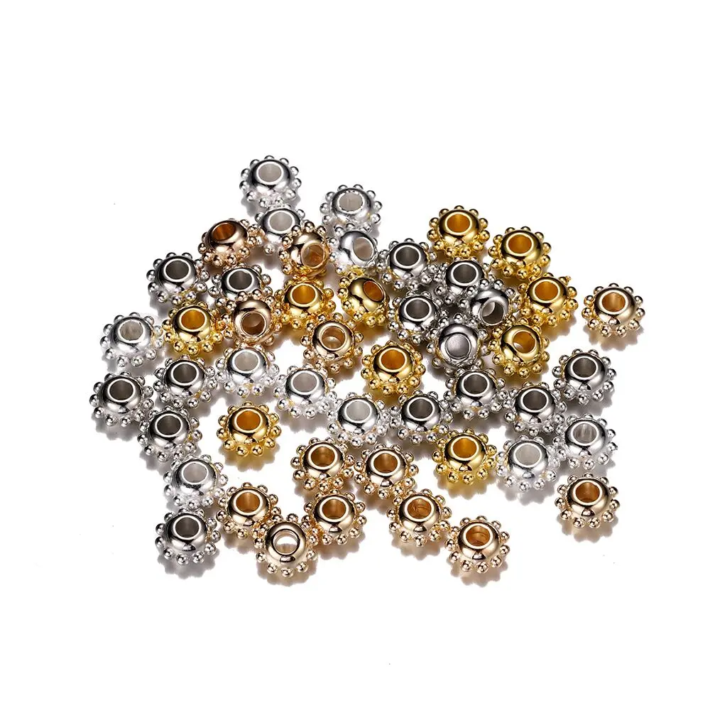 100/200Pcs CCB Bead Charm Irregular Loose Spacer Bead for DIY Necklace Bracelet Jewelry Making Supplies Accessories image 3