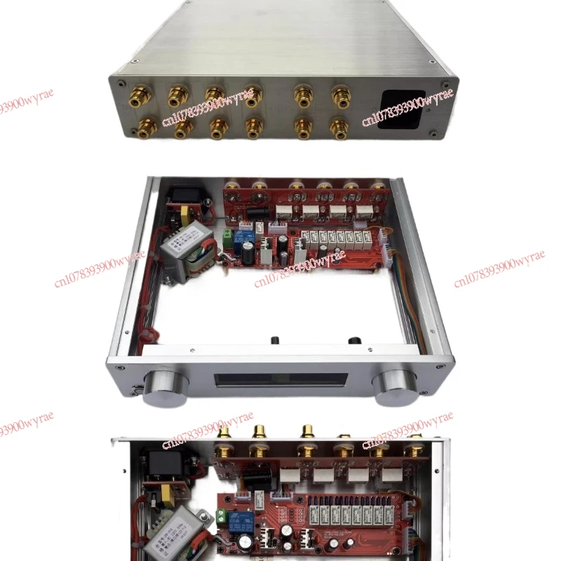 Balanced, RCA-Compatible Relay Volume Control, Passive Front Stage