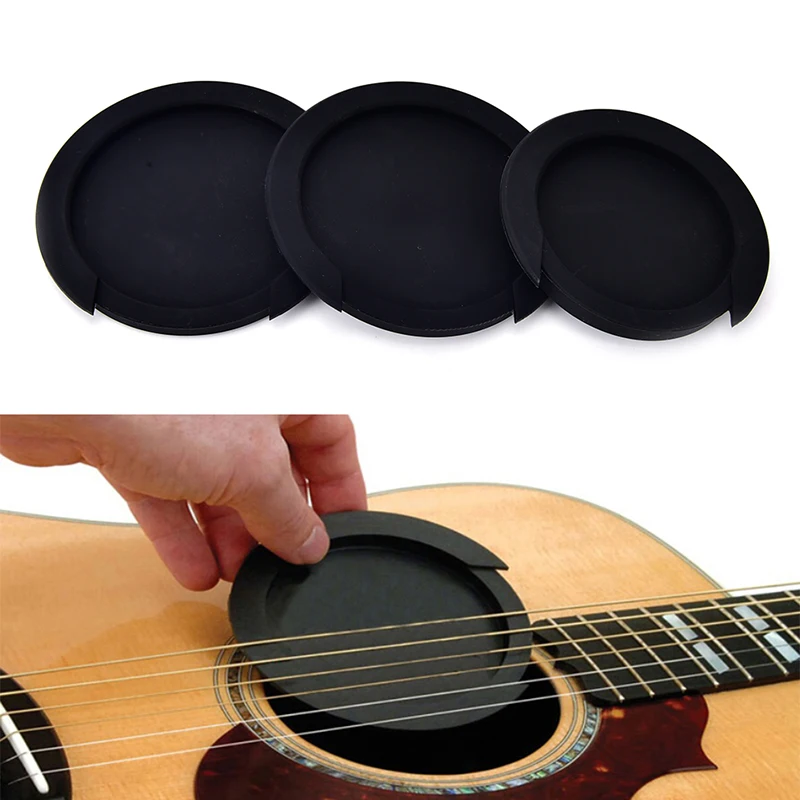 Silicone Guitar Feedback Buster Soundhole Cover Sound Buffer Hole Protector