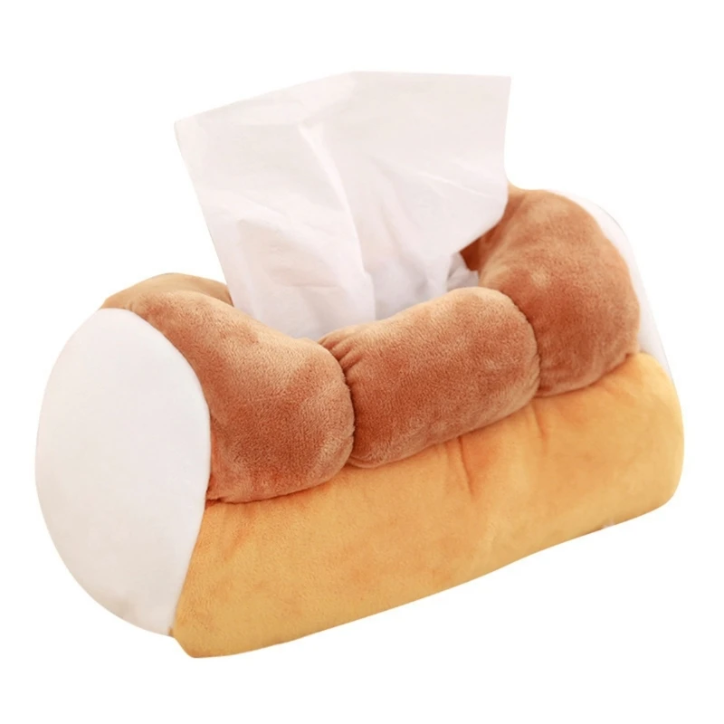 

Unique Bread Tissue Container Lovely Tissues Dispenser Paper Towel Holder Rack Napkin Container Tissue Box Case for Car