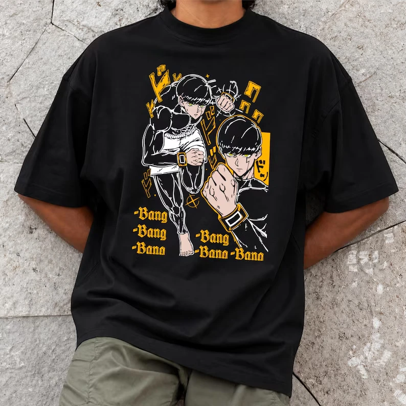 Muscle Mage Graphic Shirt Magical Academy Sweatshirt Anime Inspired Hoodie Gift Unisex Casual Short Sleeve Cotton Top Streetwear