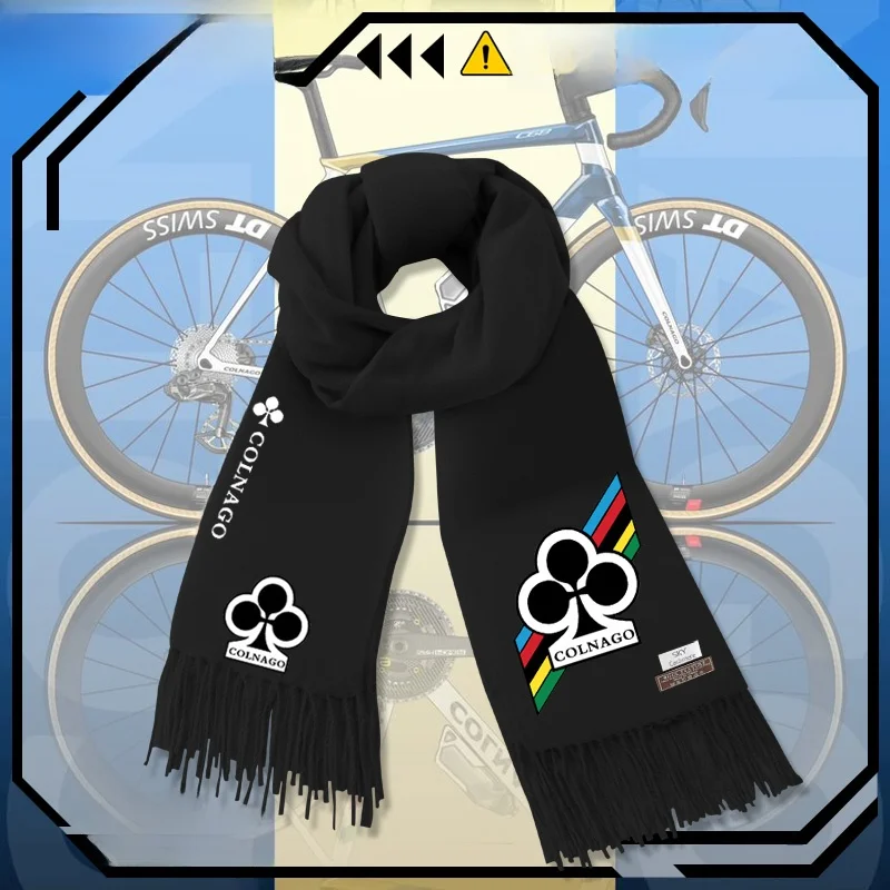 

Шарф Colnago Plum Blossom для любителей велоспорта, унисекс, осенне-зимний, теплый, для защиты шеи, повседневный, легкий, из полиэфирного волокна