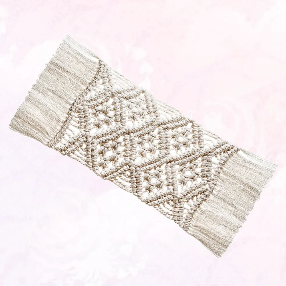 Stylish Table Placemat Woven Dish Pad Plate Bowl Coaster Heat Insulating Mat for Home Decor Dining Room Brunch Dinner Party Gift