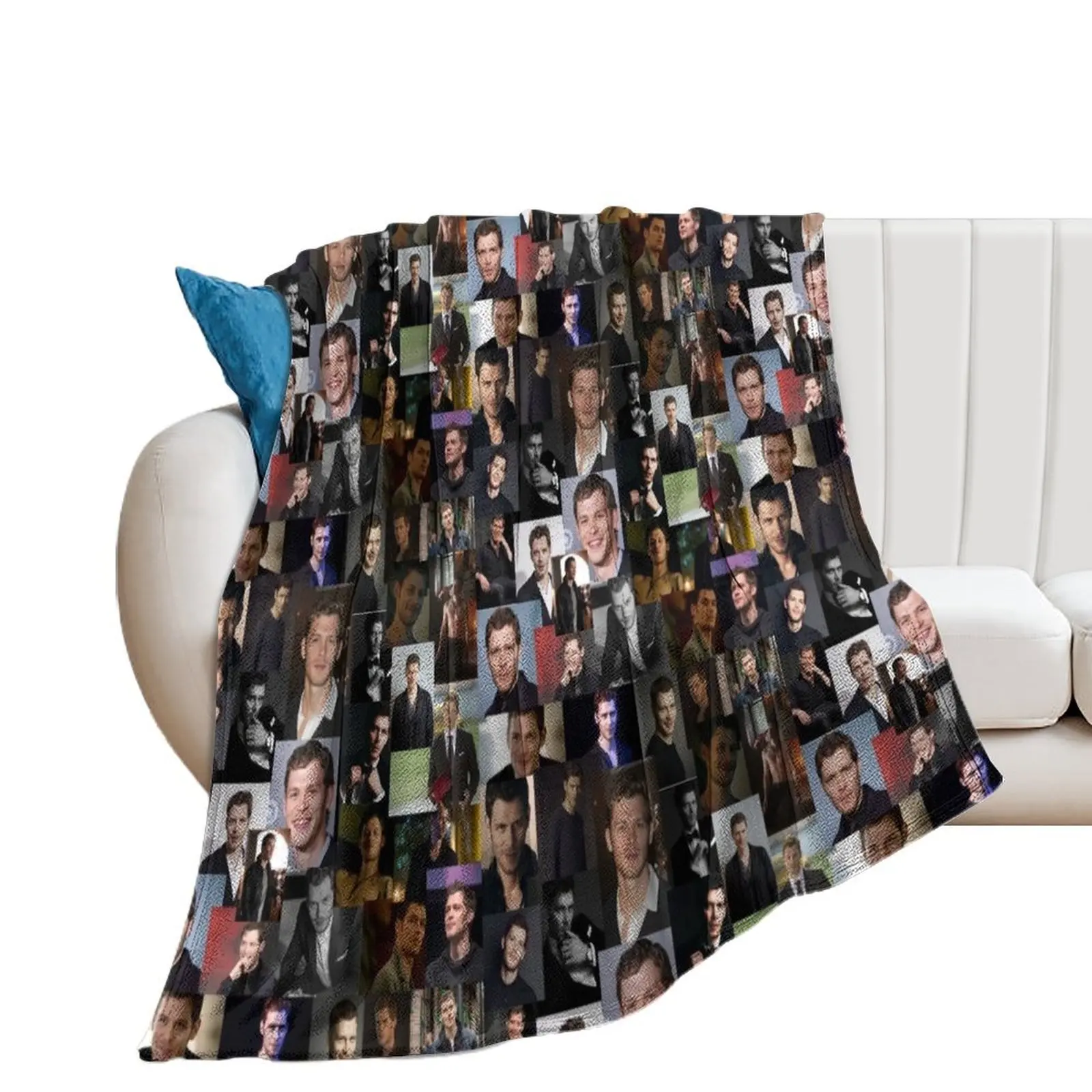 joseph morgan Throw Blanket Blankets For Baby Flannel Fabric Custom For Decorative Sofa Blankets