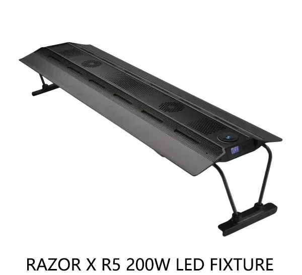 TLF Maxspect Razor X R5シリーズ 海水サンゴライト 水槽ライト Wi-Fi制御 アルミボディ OLEDスクリーンディスプレイ搭載 LED照明器具