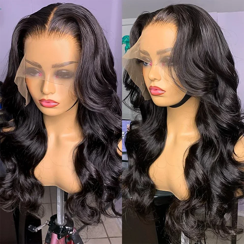 13x4 Body Wave Lace Frontal Human Hair Wig Body Wave Lace Front Human Hair Wigs One Sale Clearance Raw Indian Remy Women's Wigs