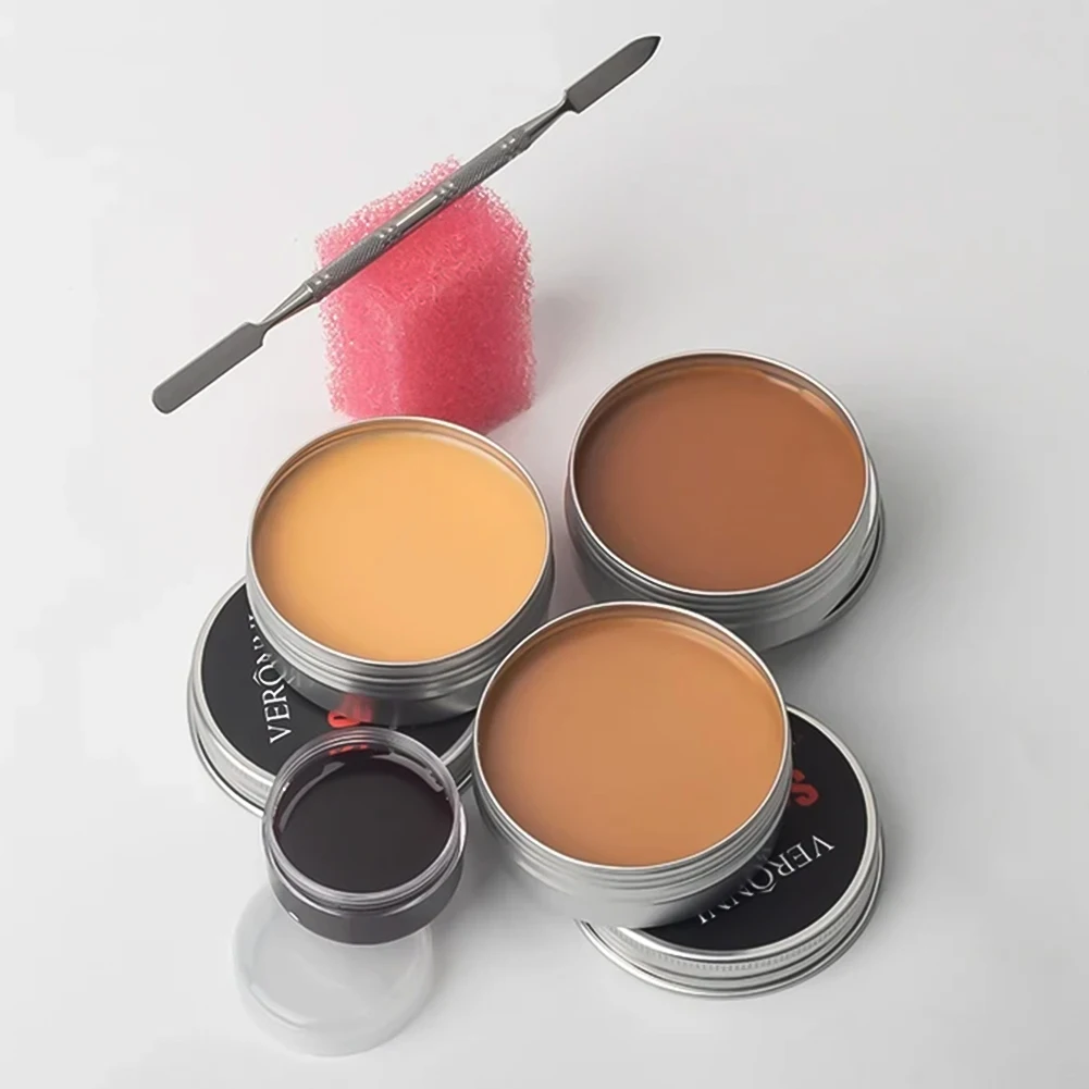 Cera para cicatrices de Halloween, maquillaje de eficacia especial, maquillaje de Cosplay, cera para cicatrices falsas para cara, accesorios de relleno de modelado de larga duración