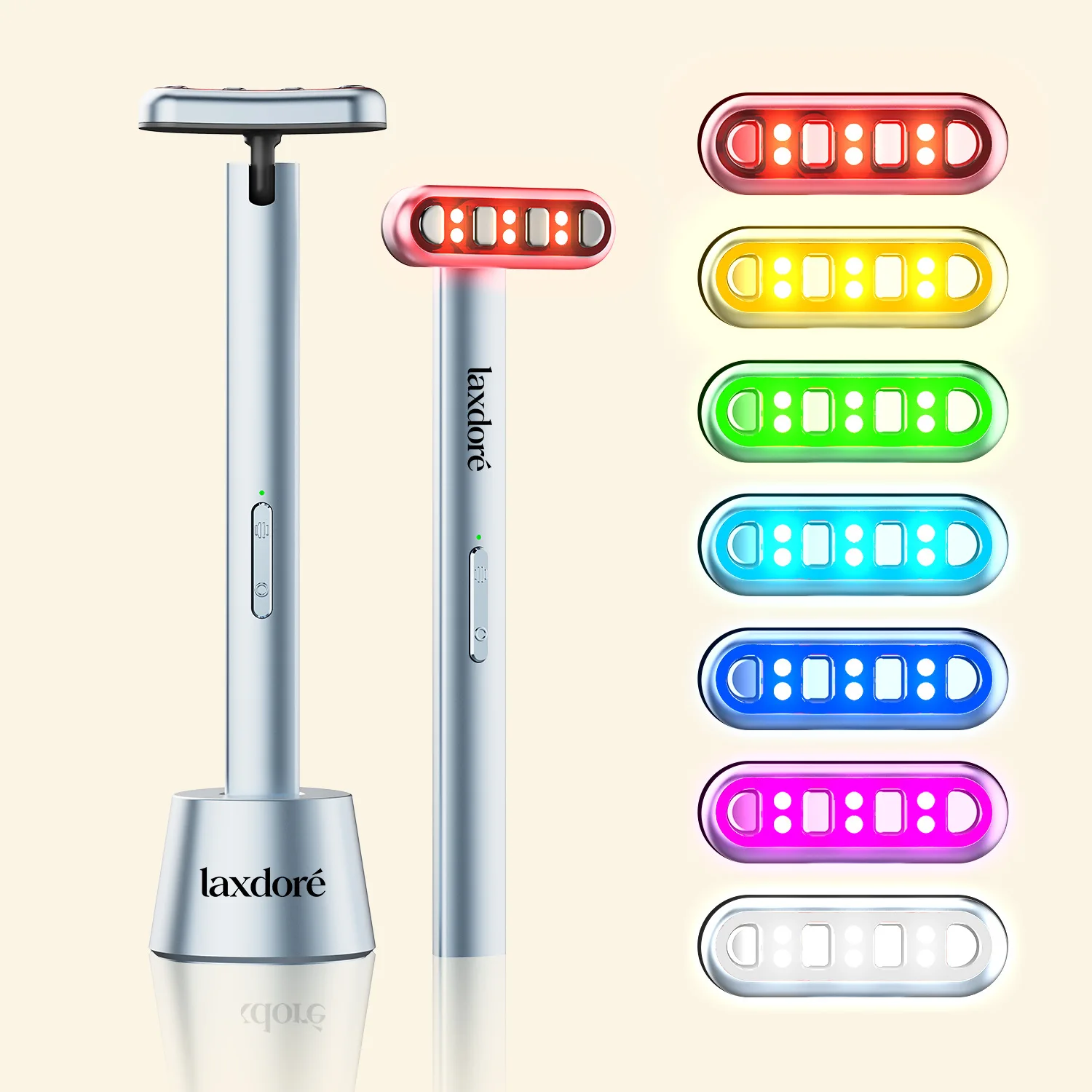 Eye Massage LED Microcurrent Skin Massager Wand Beauty Equipment