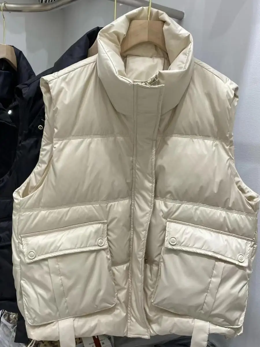 

Большой размер 300, европейский пуховый хлопковый жилет для мужчин и женщин, осень-зима, модный цвет, простой жилет Thiened kets