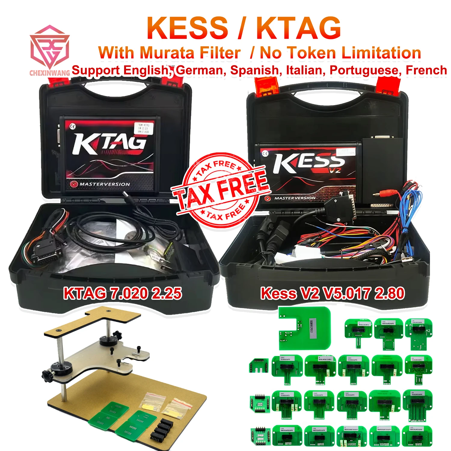 Full Set Kess Ktag …