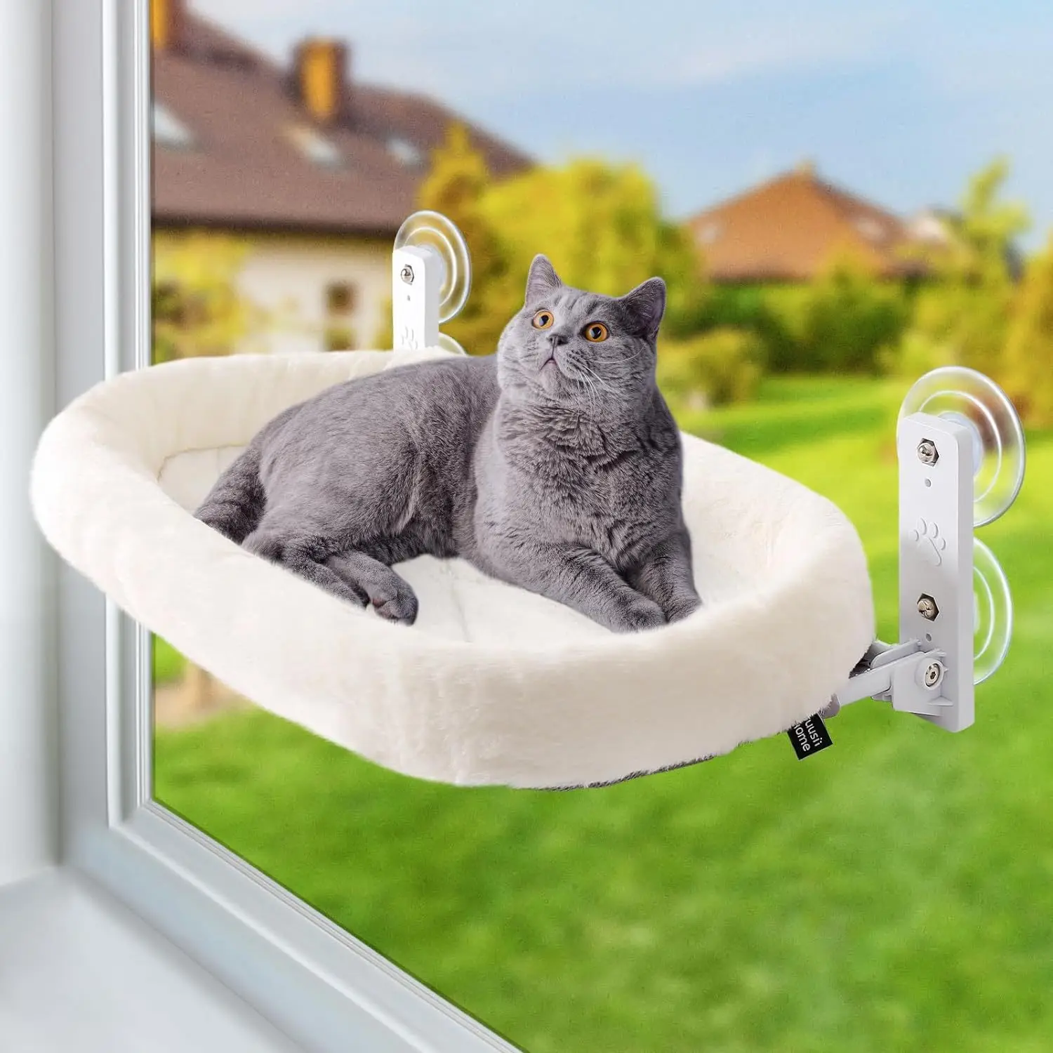 

Cat Hammock Window Habitat Cat Sunbathing Glass Hanging Suction Cup Balcony Pet Nest Pet Bed