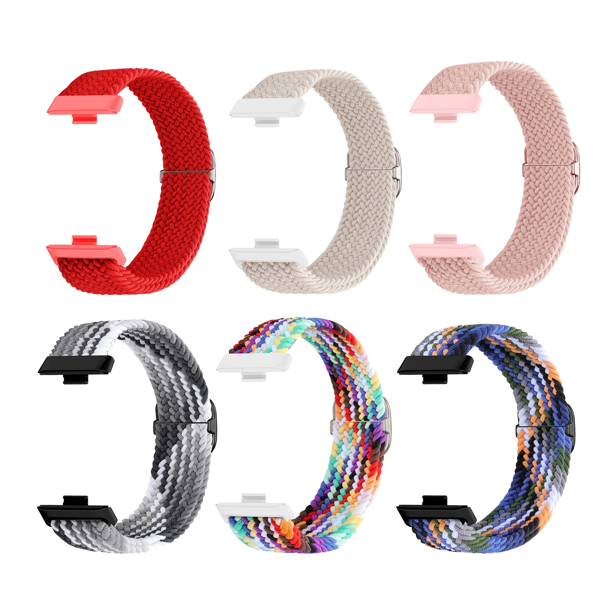 Trançado Solo Loop Band para HUAWEI Watch, Pulseira De Nylon Elástica, Correia De Substituição, Fit3 Acessórios, Fit 3