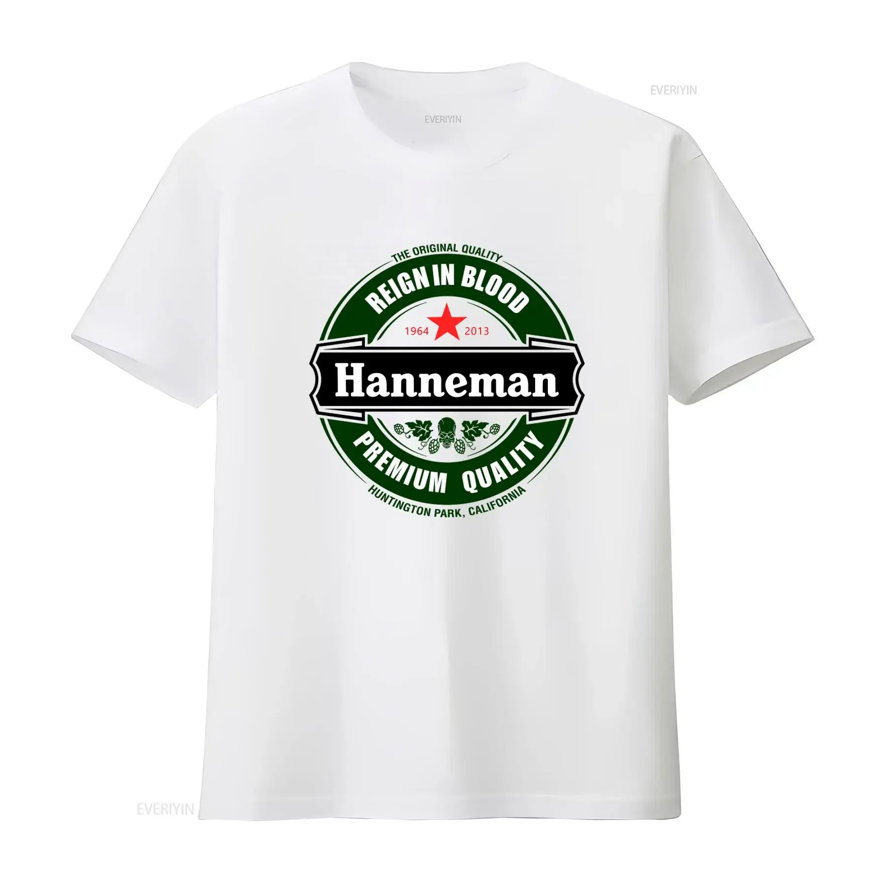 Camiseta de homenaje a Jeff Hanneman Slayer, Reign In Blood, calidad premium, 1964 2013, Huntington Park, California, diseño vintage lavado