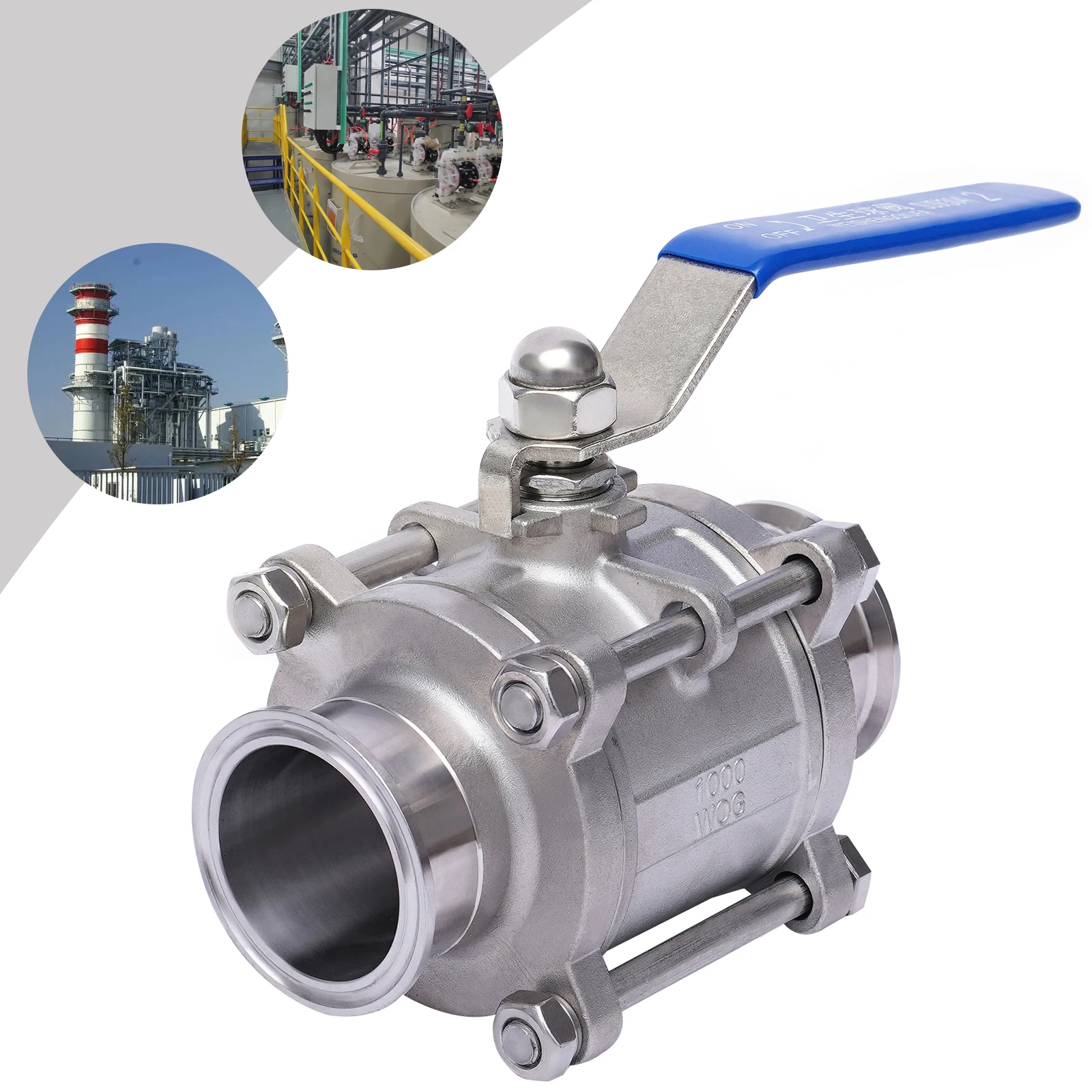 Heavy Duty Two-way Ball Valve for Water, Oil, and Gas Ball Valve 1/4