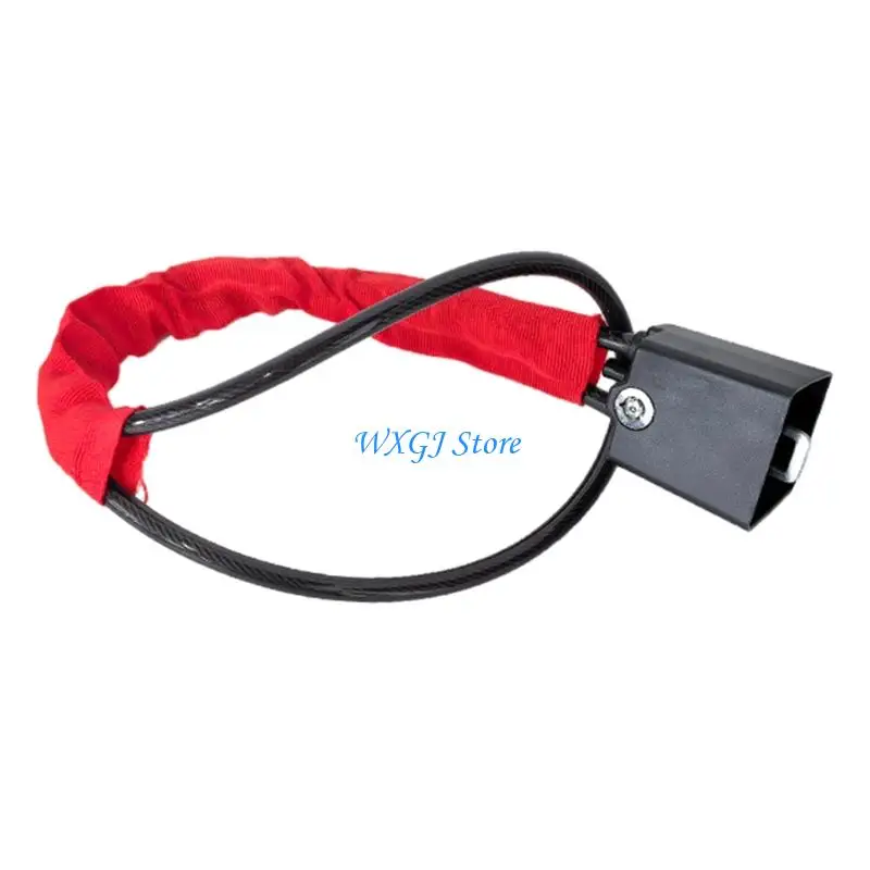 37JE Pemasangan & Pelepasan Cepat Kunci Roda Kemudi Otomotif Perangkat Keamanan Kunci Konstruksi Logam untuk Berbagai Model