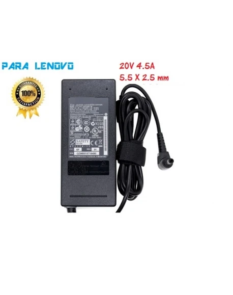 Power Adapter compatible with LENOVO laptop 20V 4,5A 5.5X2.5mm check compatibility KJ220