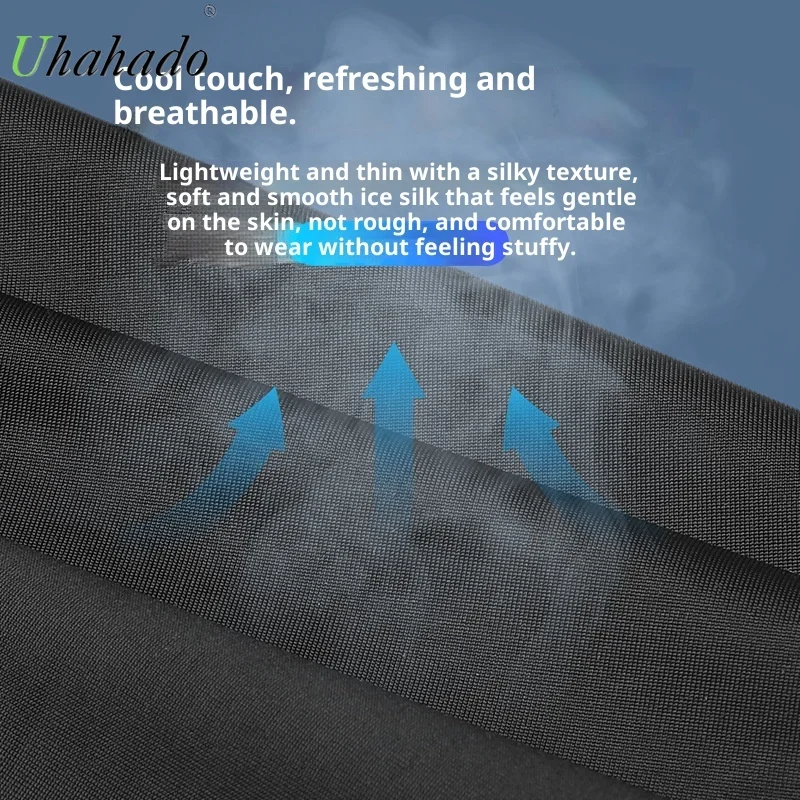 أغطية رأس واقية من الشمس لركوب الدراجات النارية من الحرير الجليدي لكامل الوجه مع قناع فتحة النظارات للربيع والصيف للرجال والنساء مقاوم للرياح