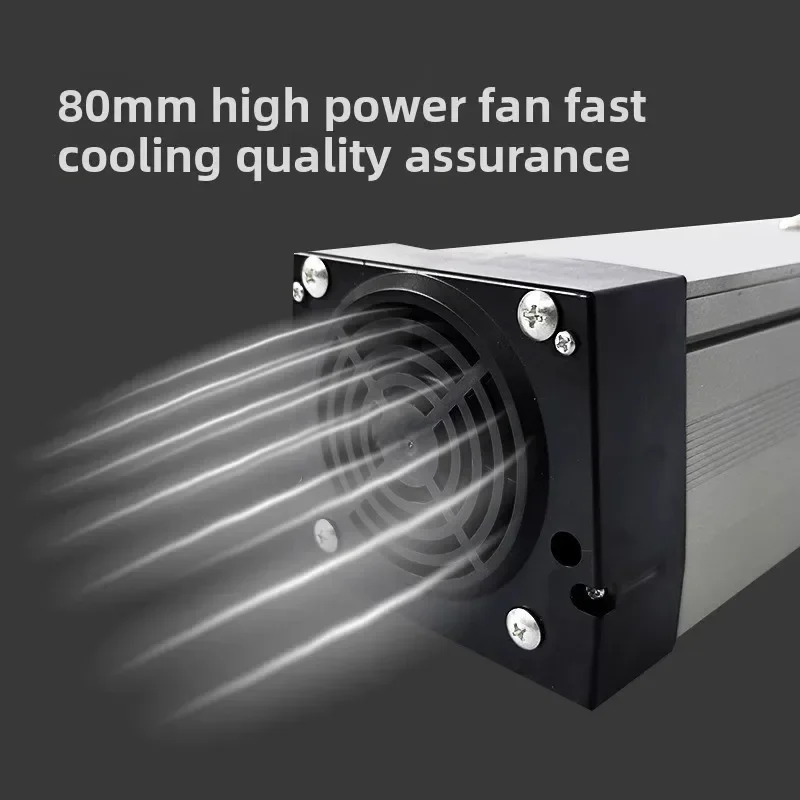 LED high-power portable UV glue curing lamp Shadowless glue green ink exposure special air-cooled UV lamp