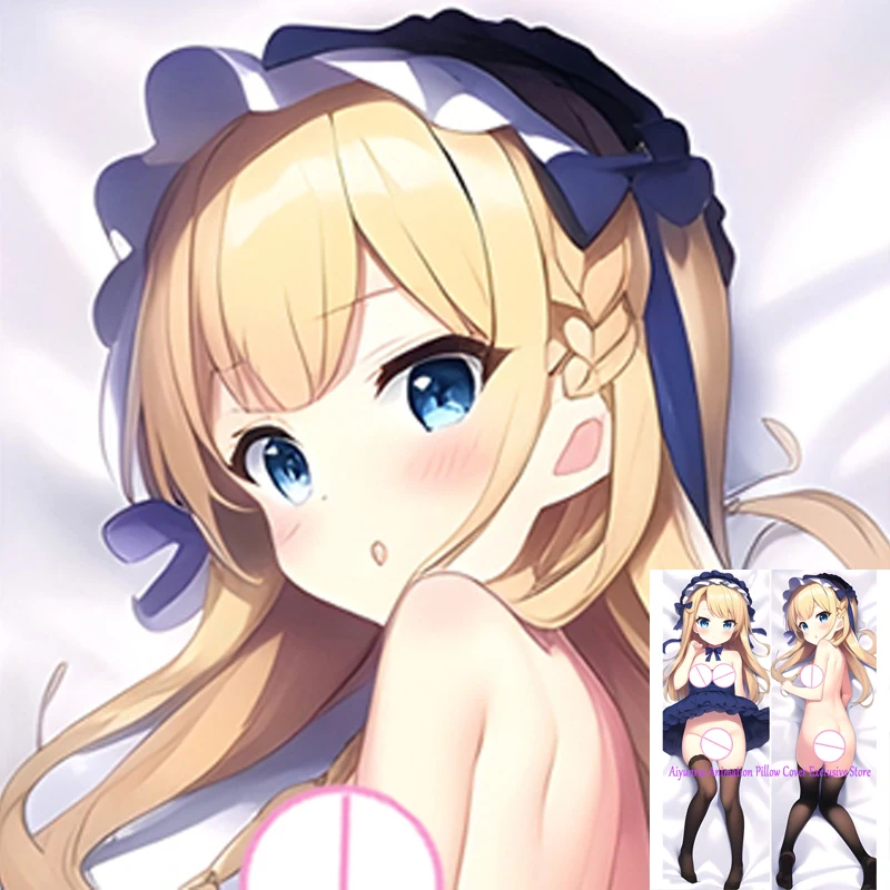 

Anime Pillow Cover Dakimakura Beautiful Girl 2 Side Printed Hugging Body Pillowcase Cushion Cover Bedding Young Girl Tits
