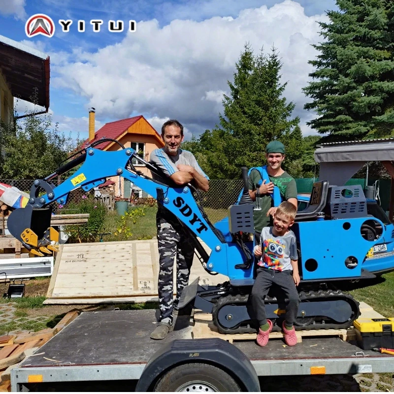 

Фабрика продается на 1,0 тонны индивидуального мини-экскаватора Ce Epa Euro 5 с двигателем Kubota Гусеничный мини-экскаватор