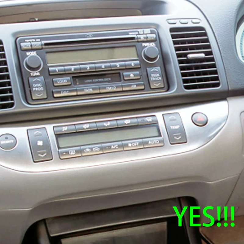 7 ''para toyota camry 2002-2006 rádio do carro 4g sim câmera navi android 15 unidade principal gps automática invertendo imagem bt fm wifi mapa do google